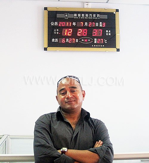 2011年7月25日，外國友人參觀考察我公司！明經(jīng)理等接待并陪同參觀！(圖3)